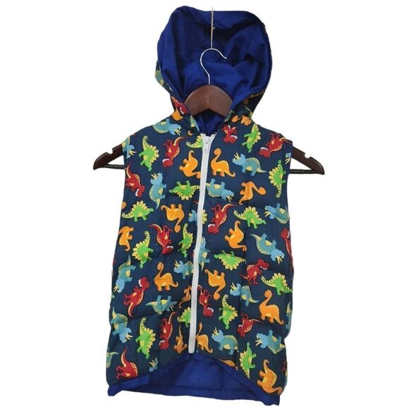 Hand-Crafted Unisex Weighted Dinosaur Hooded Vest